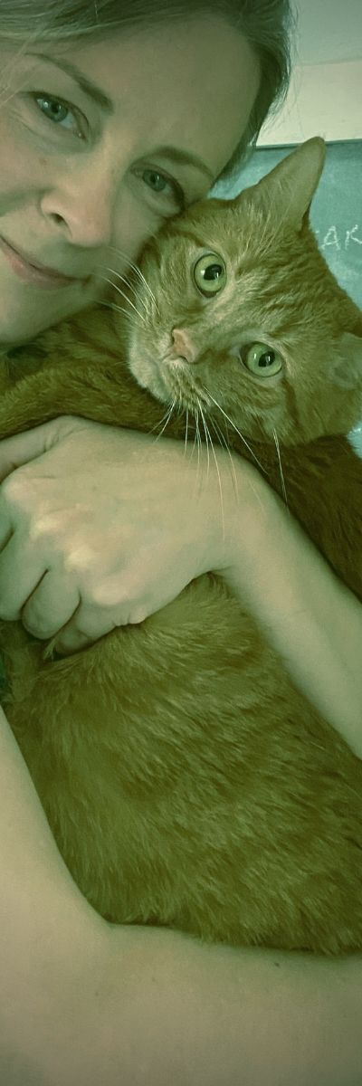 Cat hug w/ Sebastian