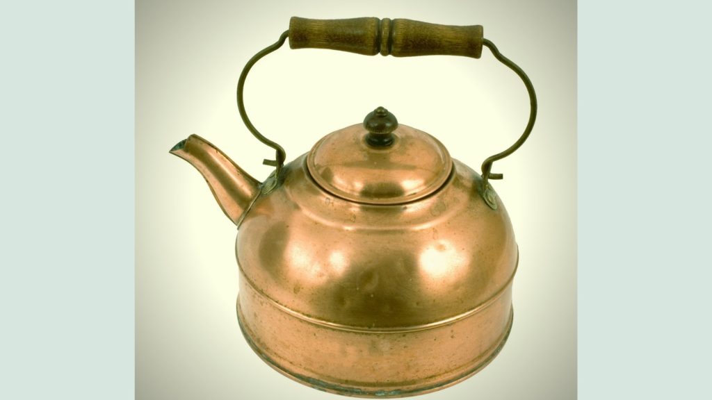 Copper kettle
